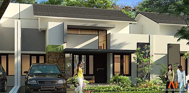 jasa arsitektur bangunan rumah type 60